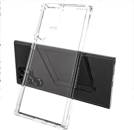 Transparent Protective Shell Fall-prevention Protective Phone Cover Scratchproof Lens Protection Shockproof for Sаmsung Galaxy S23 Ultra