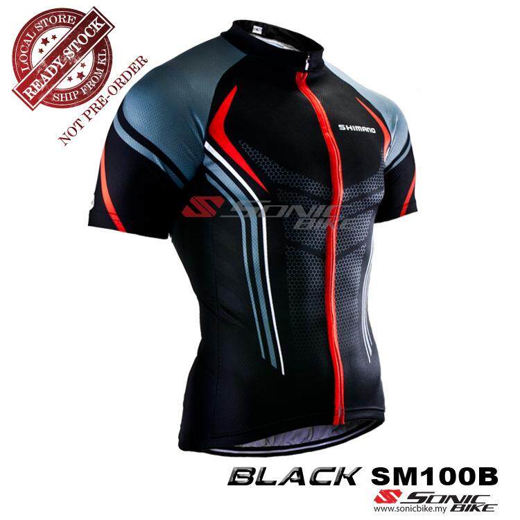 READY STOCK [ FREE RETURN ] Shimano Cycling Jersey - SM100B NEW Racing Downhill Jerseys Cycling Jersey Mountain Bike Motorcycle Jerseys Motocross Sportwear Clothing Cycling Bicycle Outdoor Long Sleeve