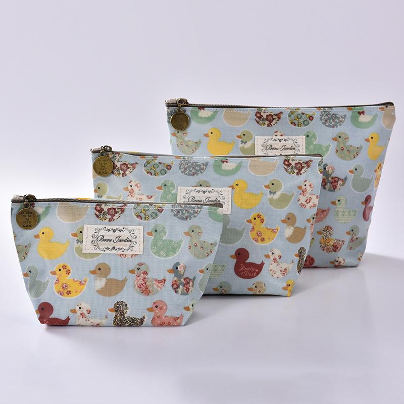 Cosmetic Makeup Bag Travel Pouch Toiletries Bag Organizer Value Set of 2