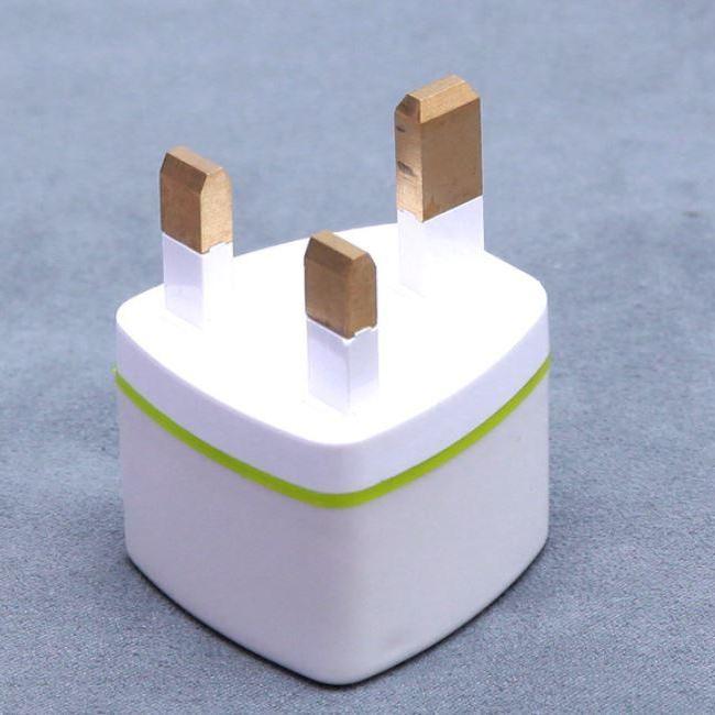 Universal Travel Adapter AU US EU to UK 3 Pin AC Power Plug Adaptor Connector XL