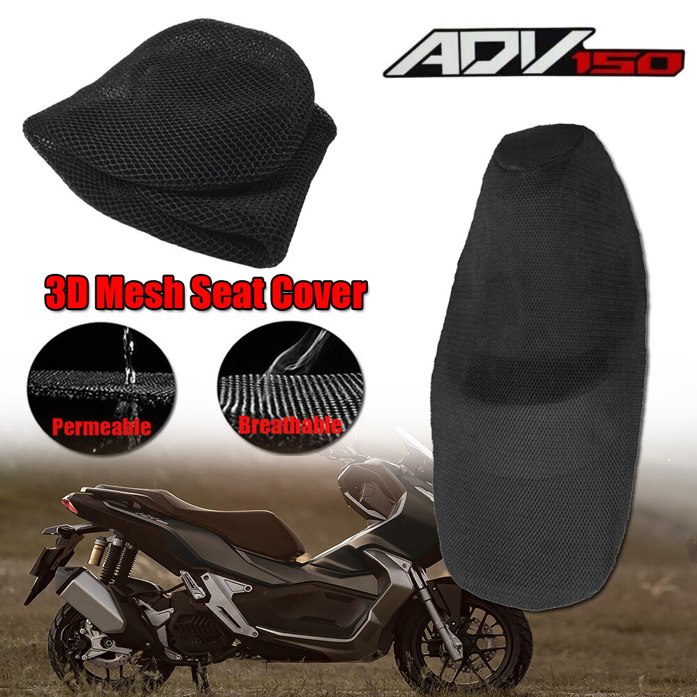 For Honda ADV150 X ADV 150 X-ADV 150 Rear Seat Cowl Cover Waterproof Insulation Net 3D Mesh Net Protector Motorcycle Accessories