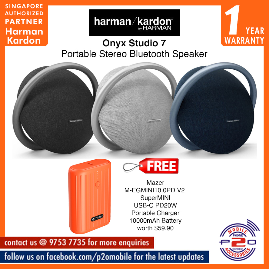 Harman Kardon Onyx Studio 7 Portable Stereo Bluetooth Speaker