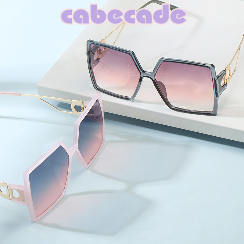 cabecade sunglasses women Net red same style ladies sunglasses fashion big frame glasses outdoor sports driving summer sun protection sunglasses