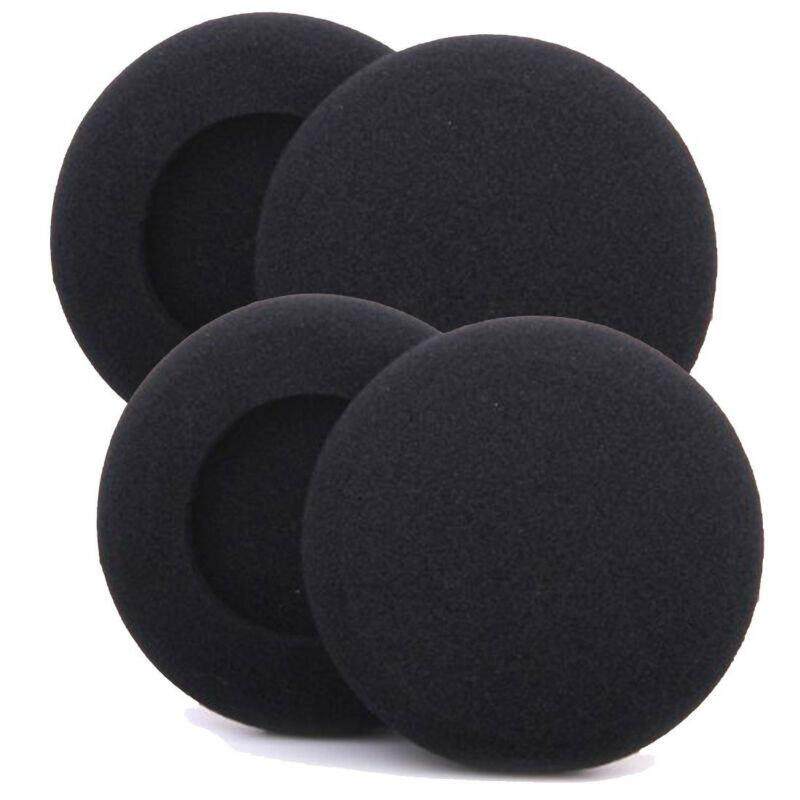 YFElife 2 Pairs Black Headphones Earpads Ear Pad Soft Sponge Cushion Cover 50mm for Logitech