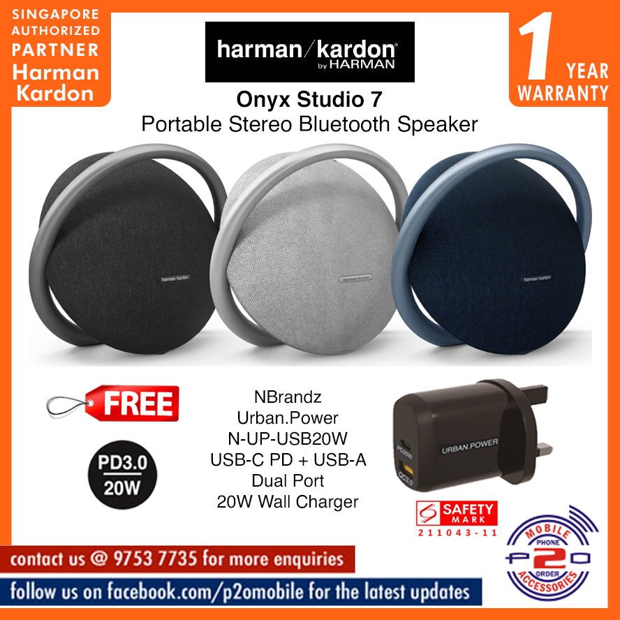 Harman Kardon Onyx Studio 7 Portable Stereo Bluetooth Speaker