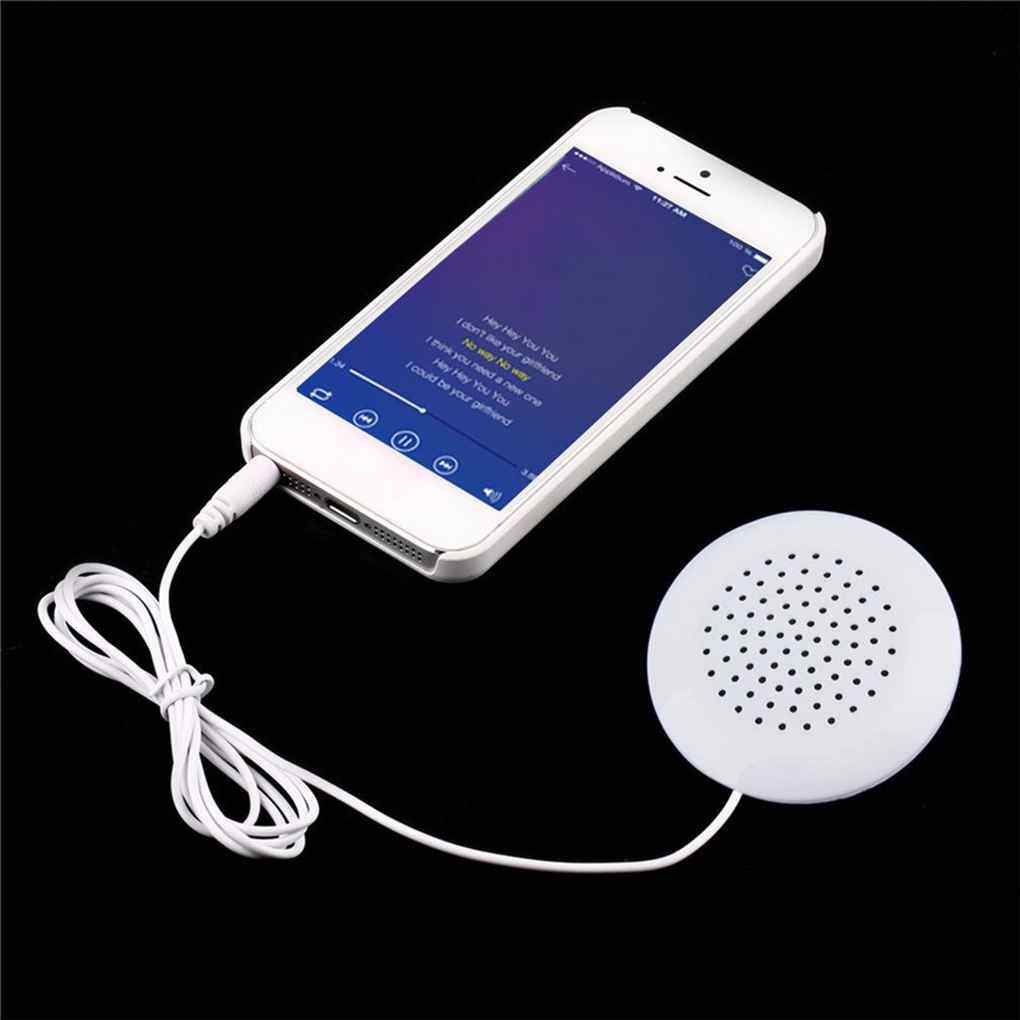 【?24 Hours Shipping】3.5MM Pillow Speakers with Cable Portable Loudspeaker Universal Travelling Sleeping Music Player Tools MP3 Mobile Phones