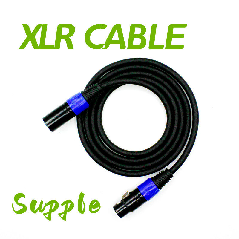 Microphone Mic Cable With Xian Sheng XLR Male to Roxtone XLR Female Signal Patch Mono Stereo