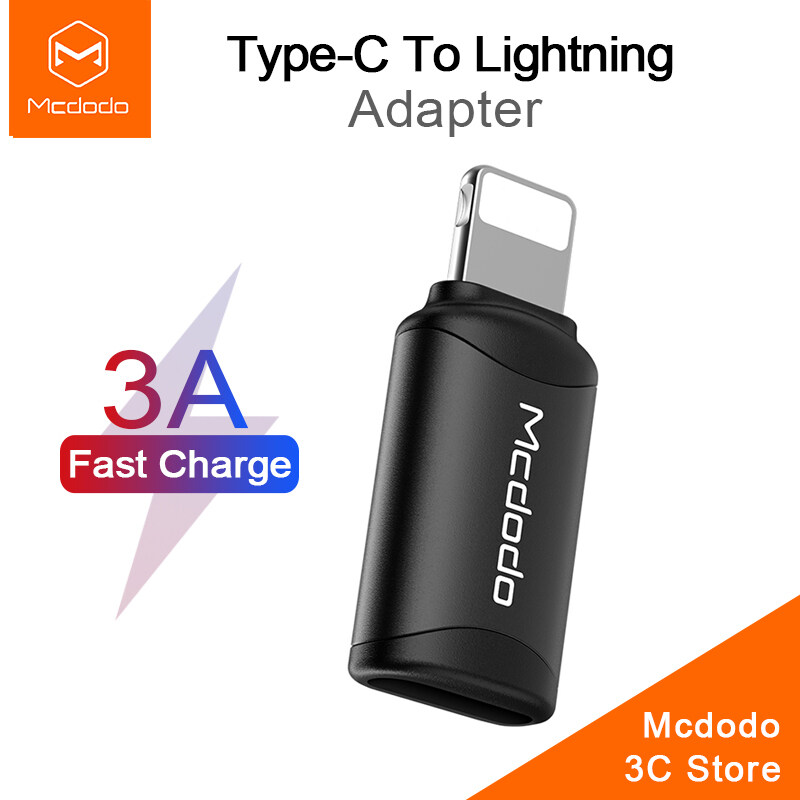 Mcdodo OTG cable adapter for iPhone Android devices, lightning to type c portable micro USB to type c fast charging converter OTG cable