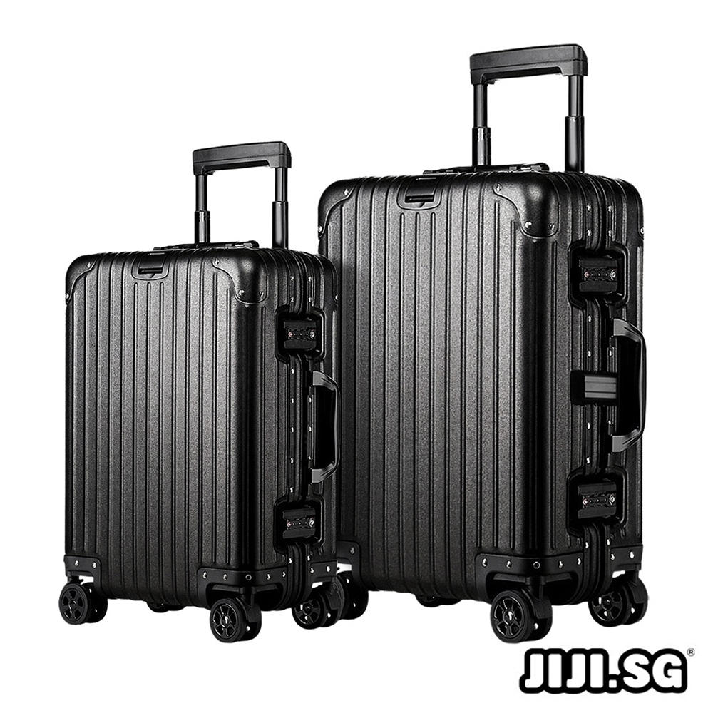 (JIJI SG) MAZON Full Aluminium Magnesium Luggage with TSA Lock - Luggage /  Travel Bag / Case Trolley / Hard Shell
