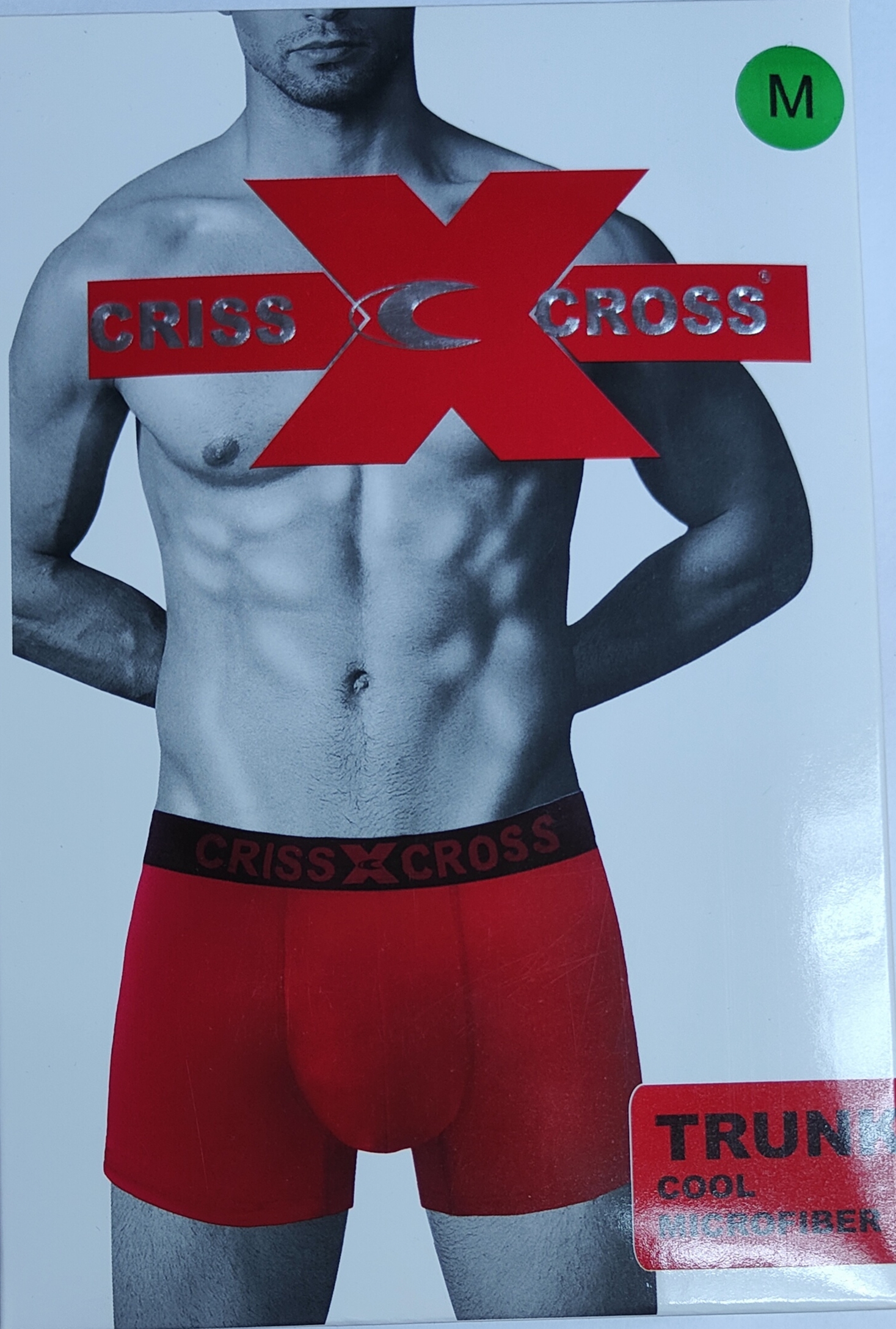 CRISS CROSS Mens 2pc MircoFiber Cool Plain Trunks CM14-5281