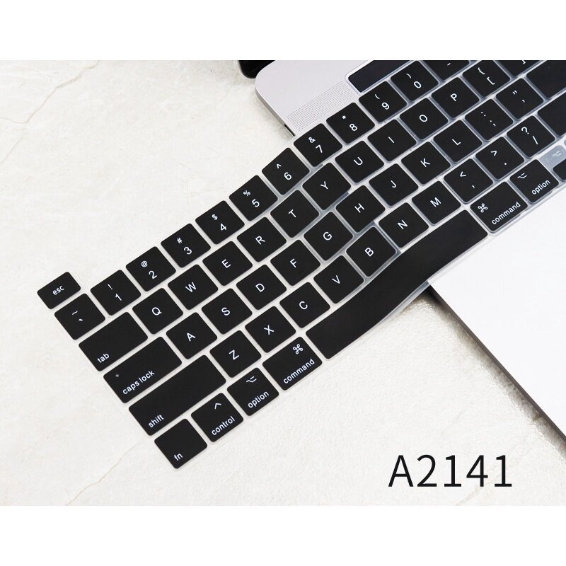 Macbook Pro Keyboard Cover 16 Inc For A2141 Apple Laptop Keyboard Protector 16'' MacBook 2019 Dust-proof Silicone