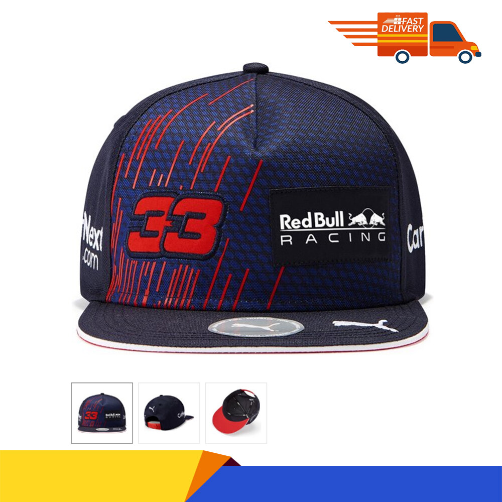 F1 Red bull Racing Team Cap Hip-hop Hat New Design Tag Baseball Cap Cotton Max Verstappen Cap#TX71201
