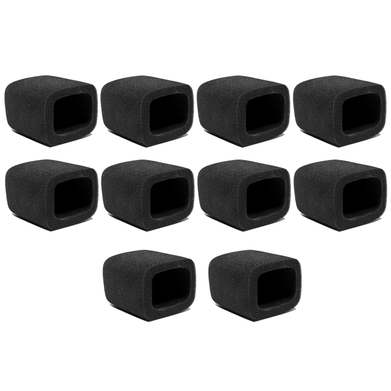 10Pcs Windscreen Microphone Sponge Foam Cover for LEWITT LCT240 249PRO 260 449 640 840 Condenser Microphones