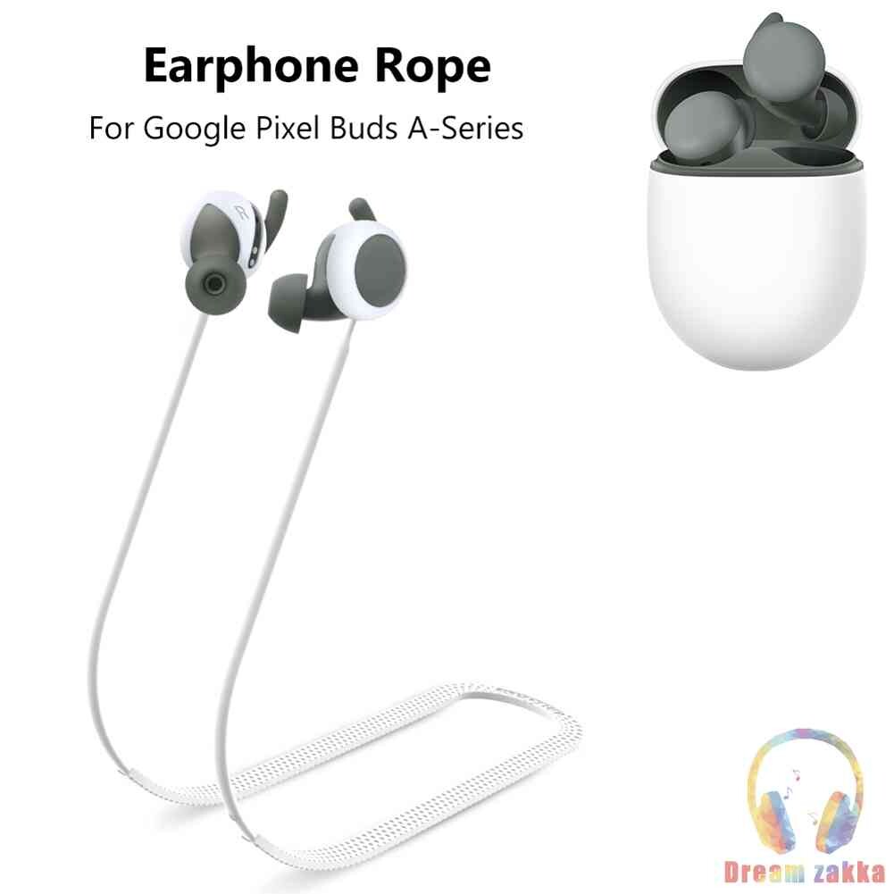 2022 NEWSilicone Anti-Lost Cable Comfortable Waterproof Headphone Neck Cord Anti Slip Bluetooth-compatible Headphone Neck Strap for Google Pixel Buds A-Series