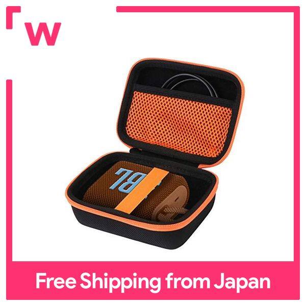Protective Storage Case for JBL GO3 Bluetooth Portable Speaker - Aenllosi (Orange)