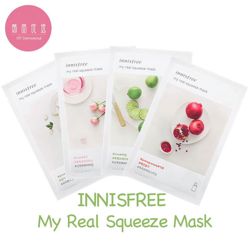 [INNISFREE] My Real Squeeze Facial Mask Sheet 20ml ?Last Stock?