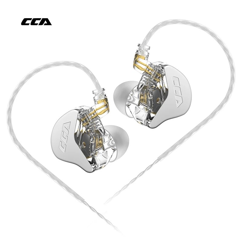 CCA CRA High Polymer Diaphragm Monitor In Ear Earphones Noice Cancelling HiFi Headset Sport Gamer Earbuds Earphones NRA ZEX EDX