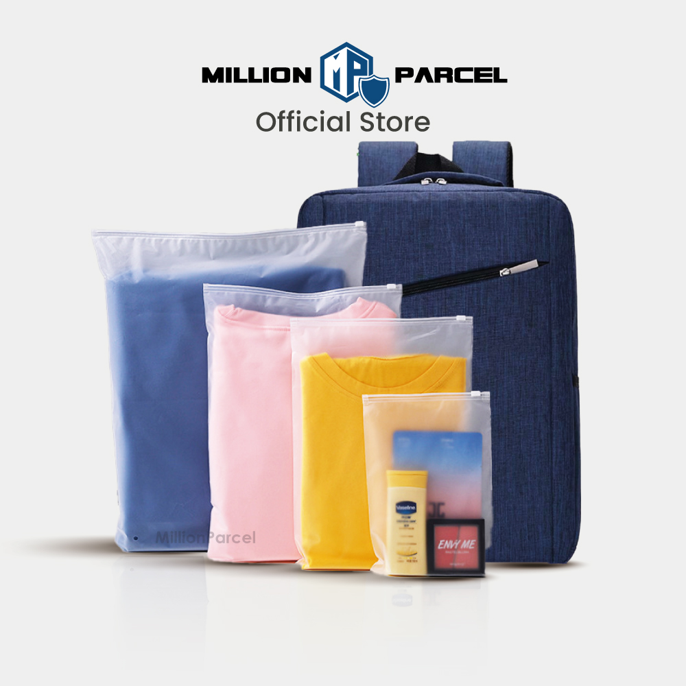 Matt Storage Zip Bag 8 size | Ziplock Plastic Bag | Zipper Bag