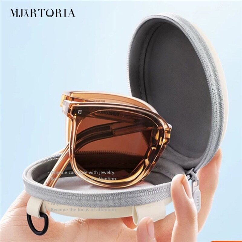MJartoria Fashion Foldable Women Sunglasses Men Eyewear Lady Riding Korean Eyeglass