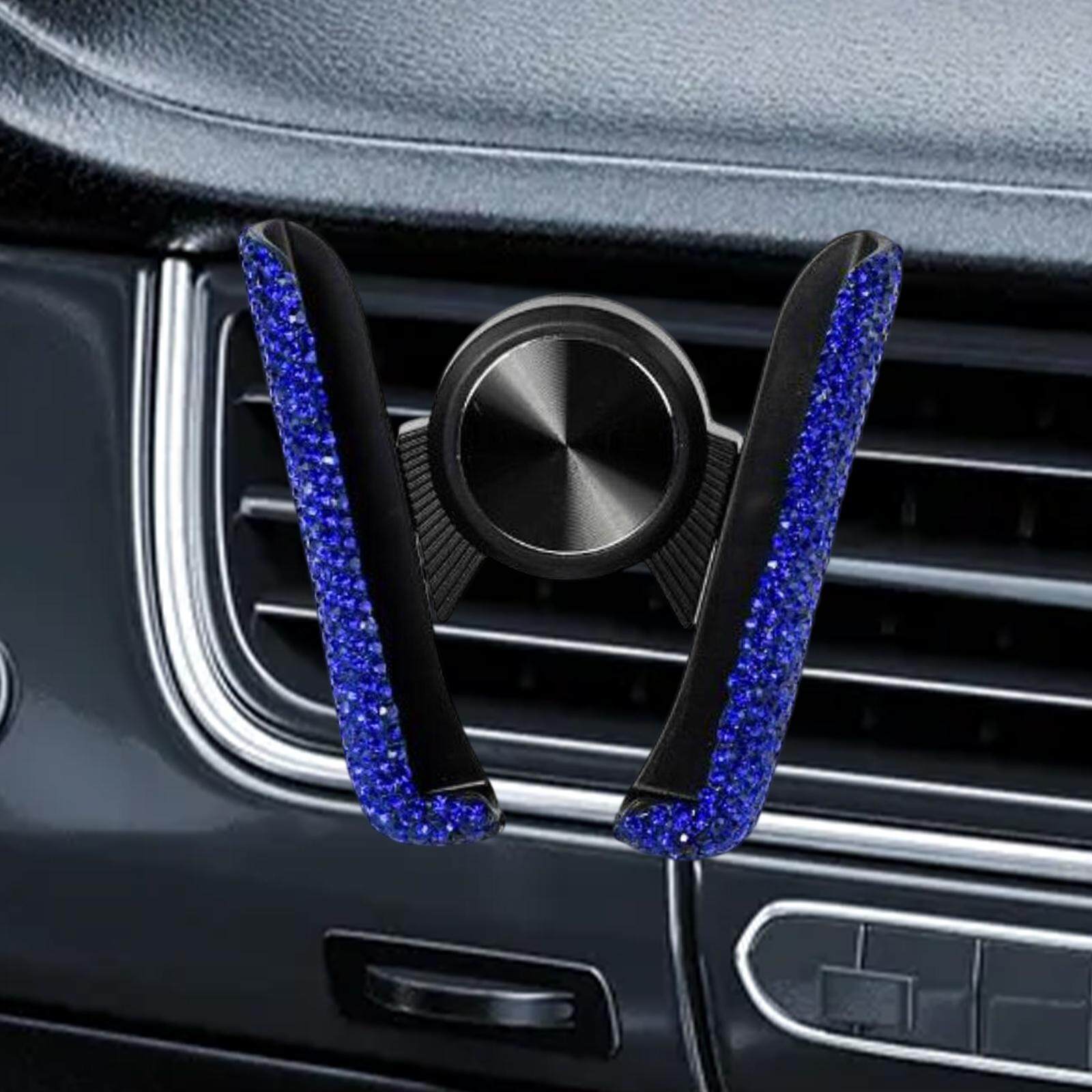 milageto Car Phone Holder Car Interior Accessories clip Bling for Phone Pad