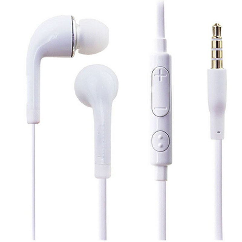 3.5mm In-Ear Stereo Earphone Earbud Silicone earpieces with MIC Microphone
