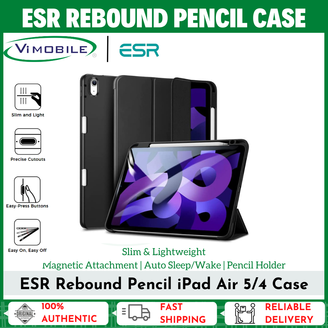 ESR Rebound Pencil Case | Air 5 / Air 4 / 10.2 / Pro 11