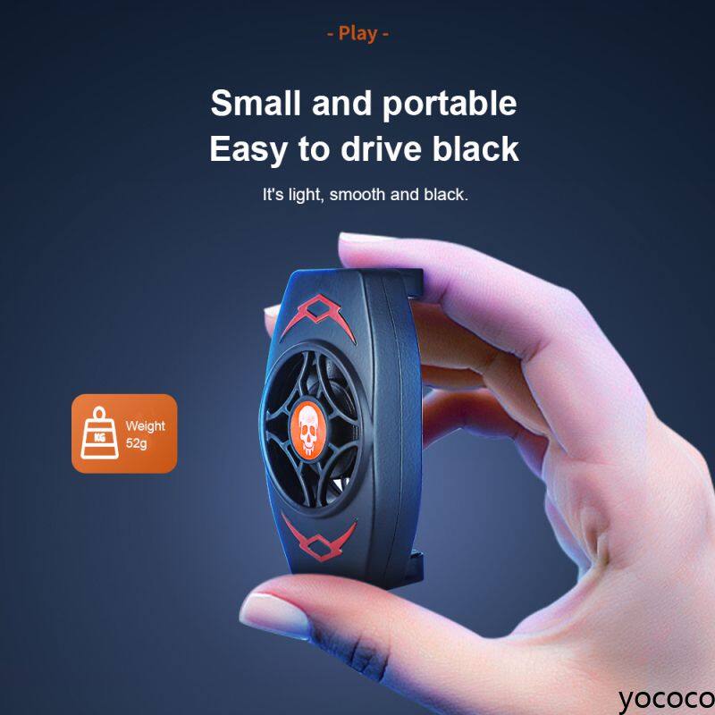 Mobile Phone Radiator, USB Phone Cooling Fan ,Mobile Phone Cooler Accessories Portable Cooling Fan Game Mobile Phone Cooler USB Powered Cell Phone Radiator Phone Cooler [yococo]