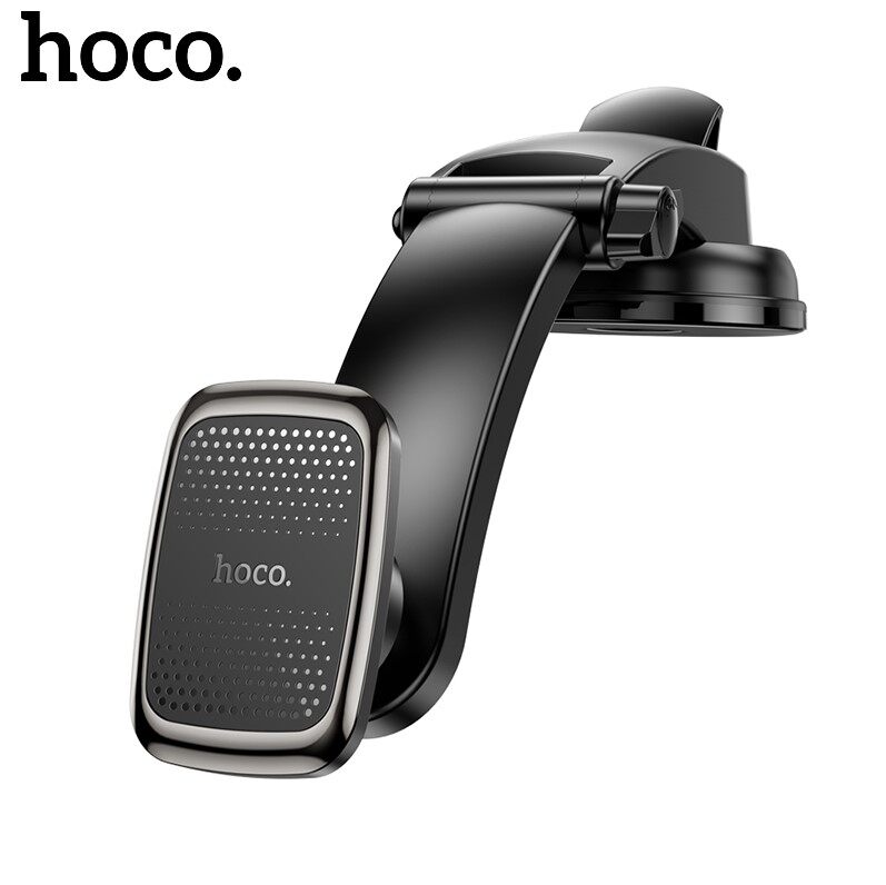 HOCO CA107 Car Phone Holder Center Console Magnetic Car Holder Strong Suction Cup Windshield Holder For All Smartphone Universal