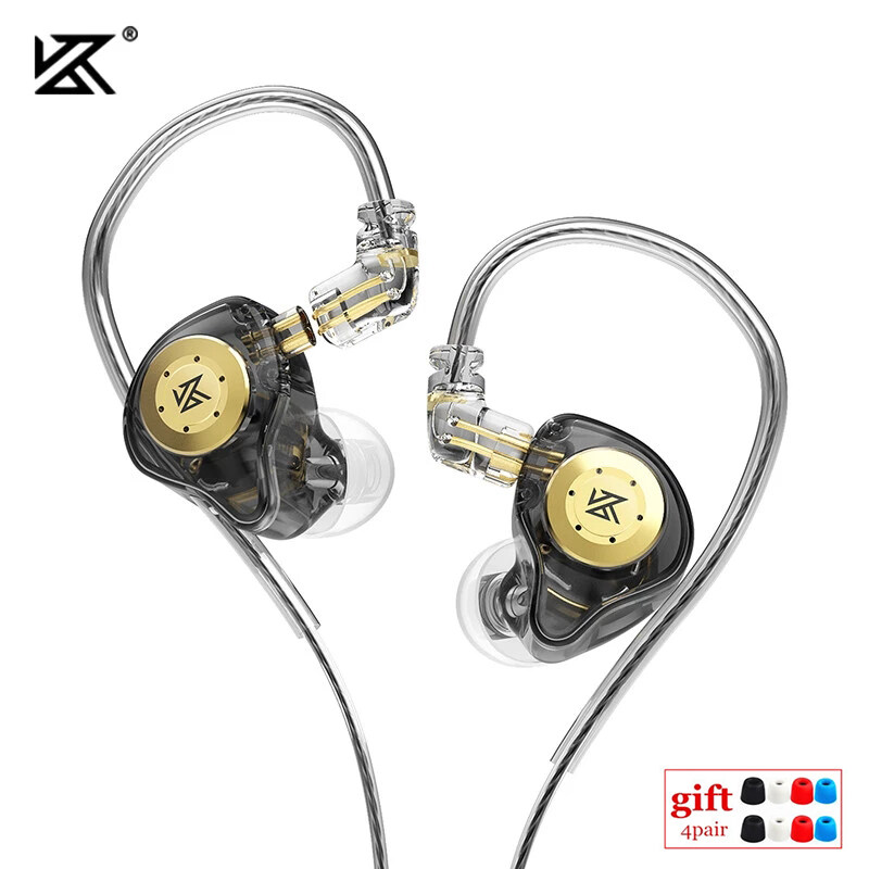 KZ EDX PRO Dynamic Earphones HIFI Bass Earbuds In Ear Monitor Earphones Sport Noise Cancelling Headset KZ DQ6 ED9 MT1 CA2 ZSNPRO