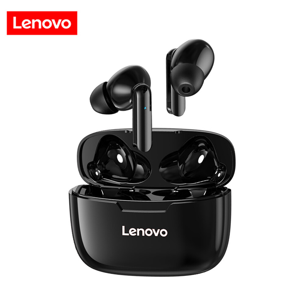 Lenovo XT90 TWS Earbuds Bluetooth 5.0 True Wireless Headphones Touch Control Sweatproof Sport Headset In-ear Earphones with Mic 300mAh Charging Case