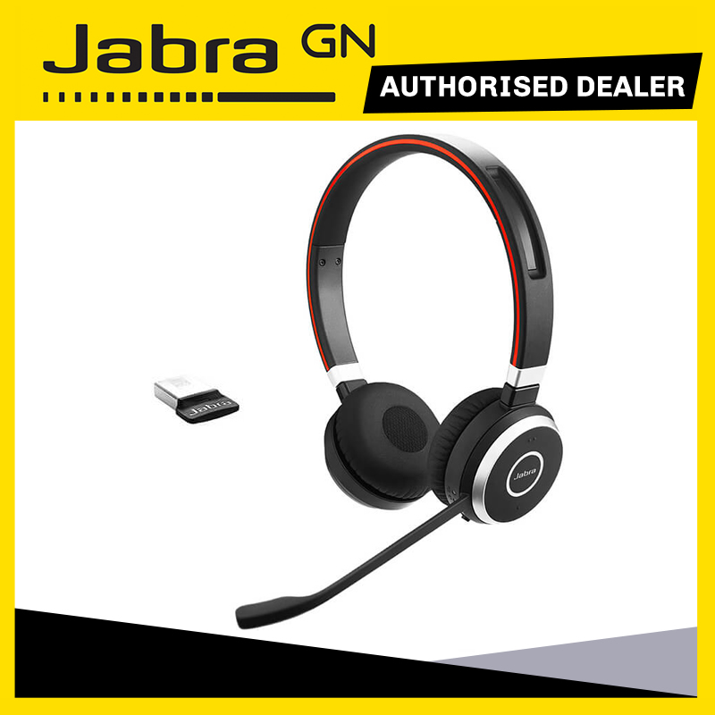 Jabra Evolve 65 UC Stereo Wireless Headset (6599-829-409)