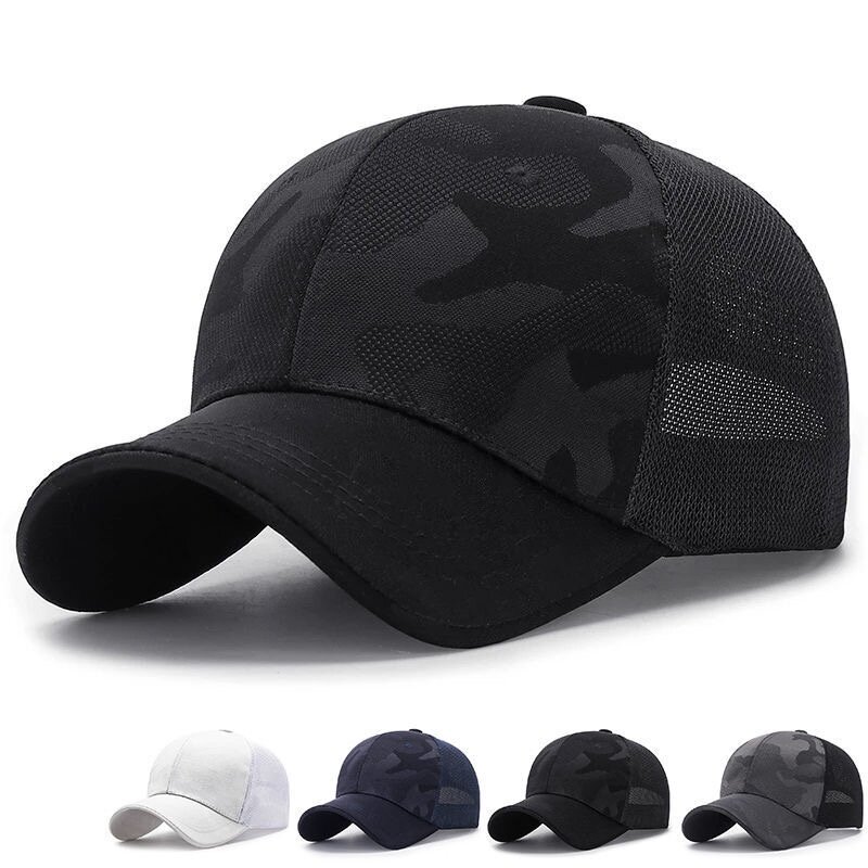 New Camouflage Series Baseball Cap Summer Outdoor Sunscreen Hat Men's Sports Leisure Tactical Cap Golf Hats