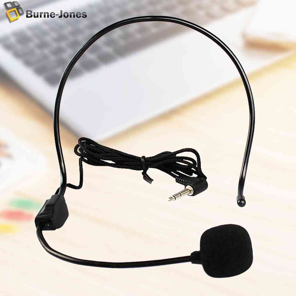 Wired Hands Free Headset Microphone Mic system Megaphone Speaker Teacher